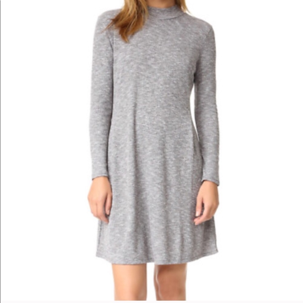 Madewell Turtle Neck Dress A Line Sweater